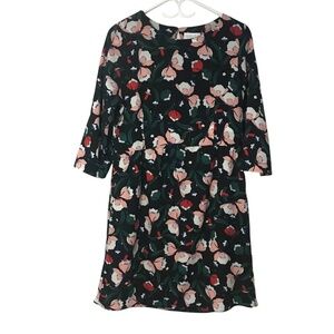 Compañía Fantástica High-Quality Botanical Floral Dress •  • Premium Print